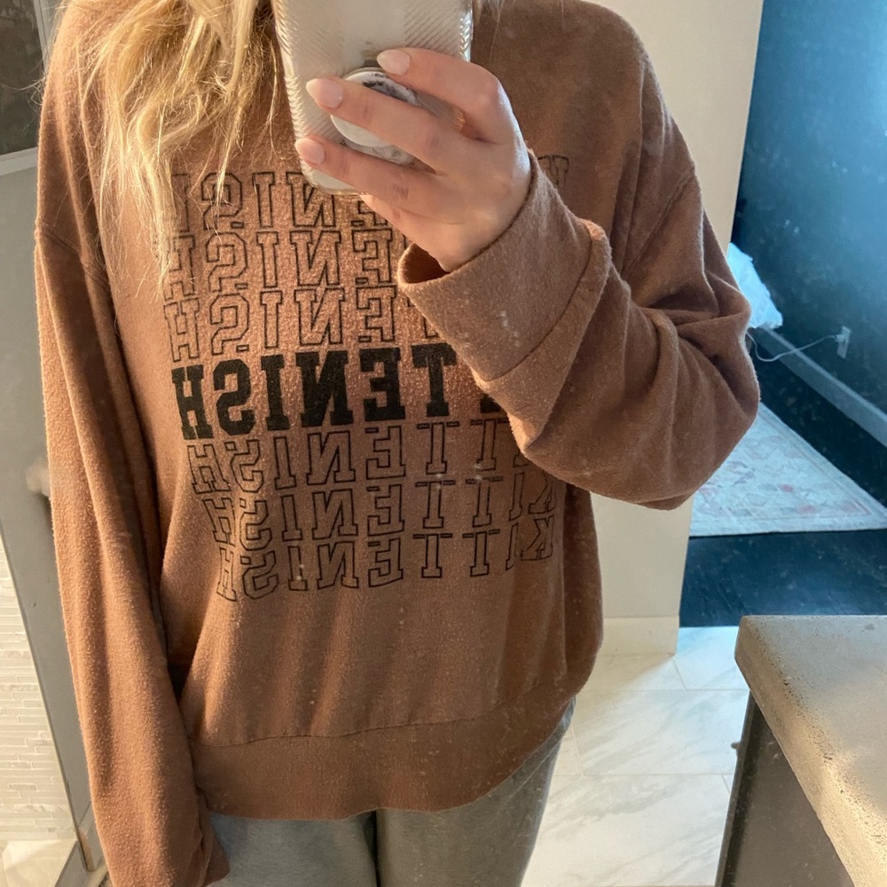Kittenish sweatshirt